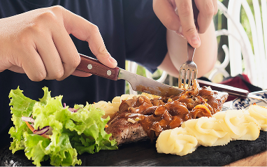 Barbecue traiteur pour reception en exterieur